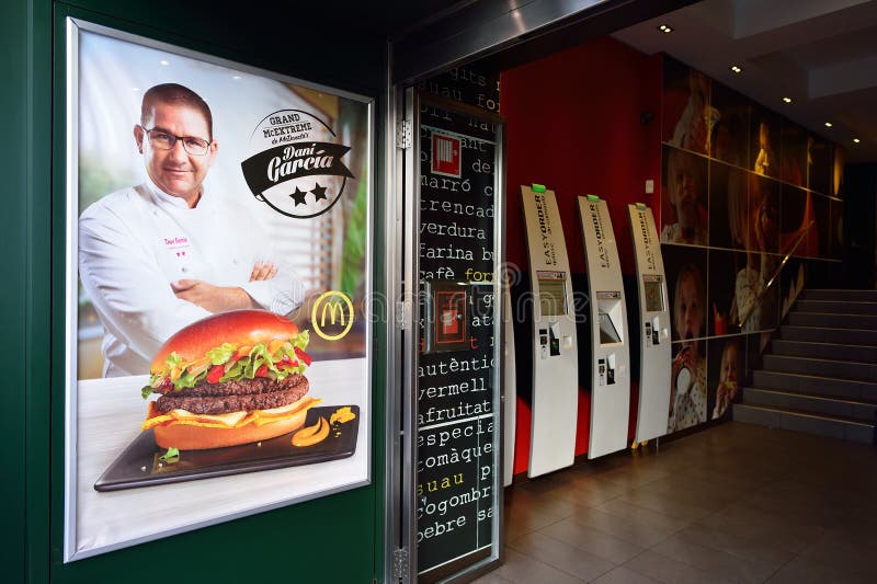 Εστιατόριο Mcdonald στοκ εικόνα
