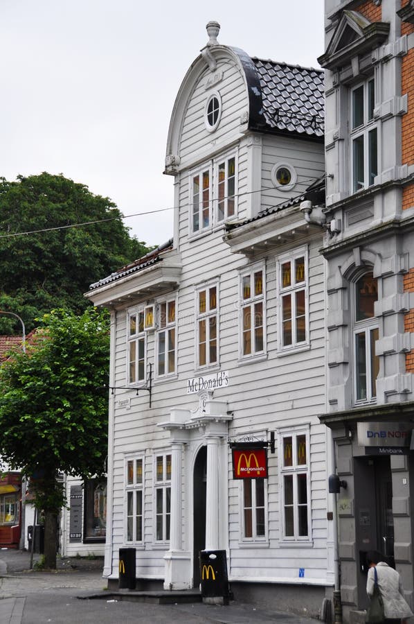 McDonald's restaurant in Bergen, Norway. McDonald's restaurant in Bergen, Norway