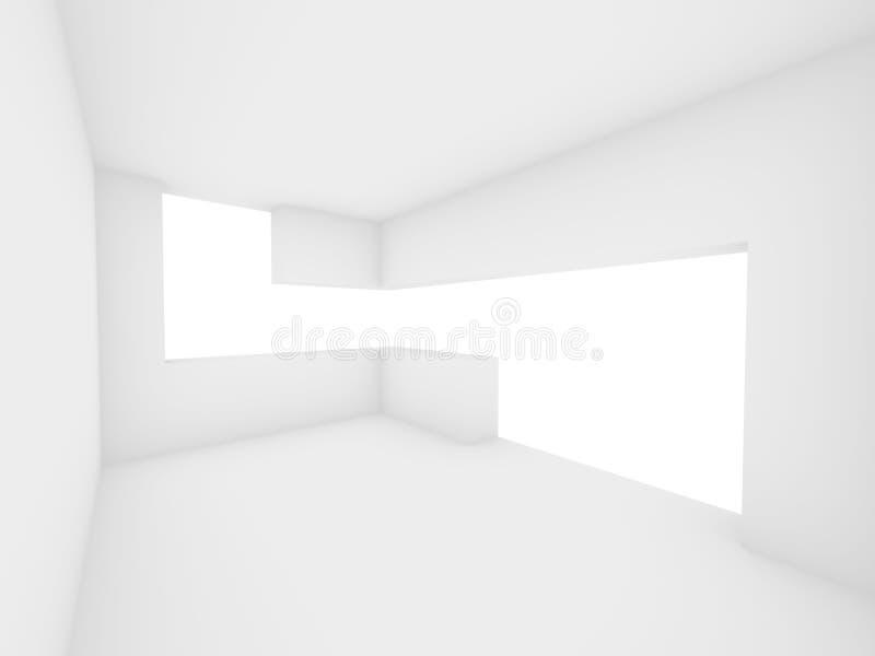 Abstract light interior (3d illustration). Abstract light interior (3d illustration).