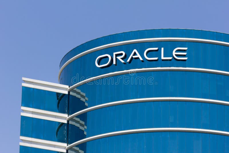 REDWOOD CITY, CA/USA - MAY 31, 2014: Oracle corporate headquarters in Silicon Valley. Oracle is a computer technology corporation specializing in database management systems. REDWOOD CITY, CA/USA - MAY 31, 2014: Oracle corporate headquarters in Silicon Valley. Oracle is a computer technology corporation specializing in database management systems.