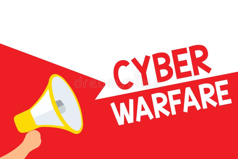 Εχθροπραξία Cyber κειμένων γραψίματος λέξης Η επιχειρησιακή έννοια για το εικονικό σύστημα πολεμικών χάκερ επιτίθεται ψηφιακό Meg ελεύθερη απεικόνιση δικαιώματος Εχθροπραξία Cyber κειμένων γραψίματος λέξης Η επιχειρησιακή έννοια για το εικονικό σύστημα πολεμικών χάκερ επιτίθεται ψηφιακό Meg ελεύθερη απεικόνιση δικαιώματος