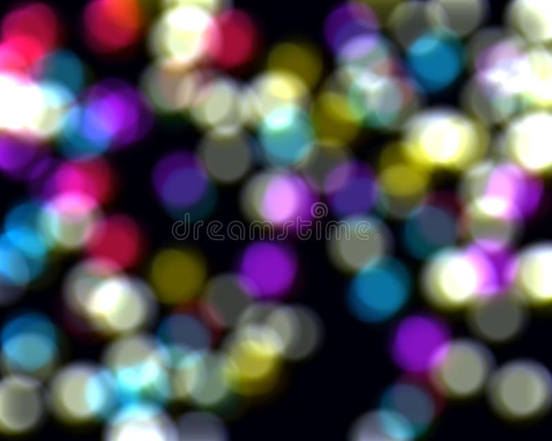 Ζωηρόχρωμο bokeh, κυκλικό αφηρημένο υπόβαθρο μορφών διανυσματική απεικόνιση Ζωηρόχρωμο bokeh, κυκλικό αφηρημένο υπόβαθρο μορφών διανυσματική απεικόνιση