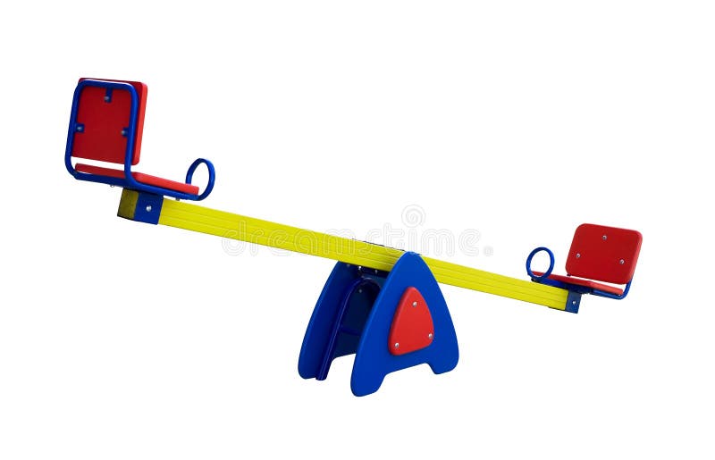 ζωηρόχρωμο seesaw στοκ φωτογραφία με δικαίωμα ελεύθερης χρήσης ζωηρόχρωμο seesaw στοκ φωτογραφία με δικαίωμα ελεύθερης χρήσης