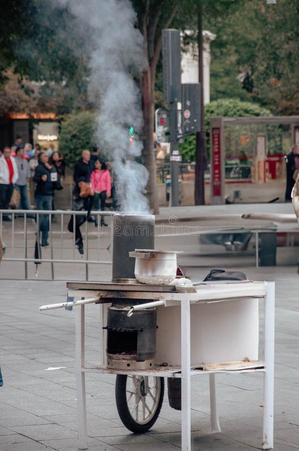 ζωντανή βάση φαγητού δρόμου στοκ φωτογραφία