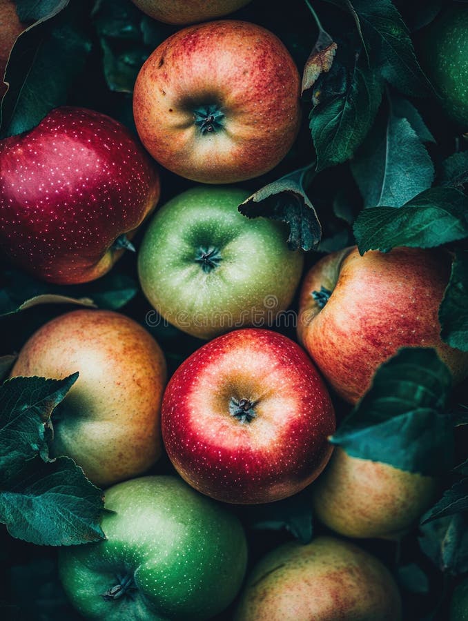 Ζωντανή οπωρώνα Apple στοκ φωτογραφία με δικαίωμα ελεύθερης χρήσης