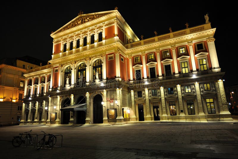 η αίθουσα συναυλιών musikverein Β&i στοκ εικόνα η αίθουσα συναυλιών musikverein Β&i στοκ εικόνα