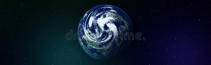 η γη από το διάστημα στο μαύρο φόντο διανυσματική απεικόνιση