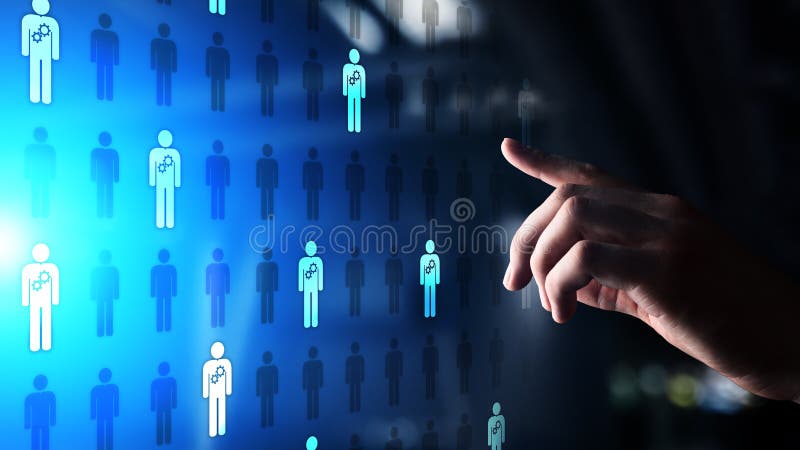 Η διαχείριση ανθρώπινων δυναμικών ωρ., χτίσιμο ομάδας, πρόσληψη, ταλέντο θέλησε, επιθυμητός, επιχειρησιακή έννοια απασχόλησης διανυσματική απεικόνιση Η διαχείριση ανθρώπινων δυναμικών ωρ., χτίσιμο ομάδας, πρόσληψη, ταλέντο θέλησε, επιθυμητός, επιχειρησιακή έννοια απασχόλησης διανυσματική απεικόνιση