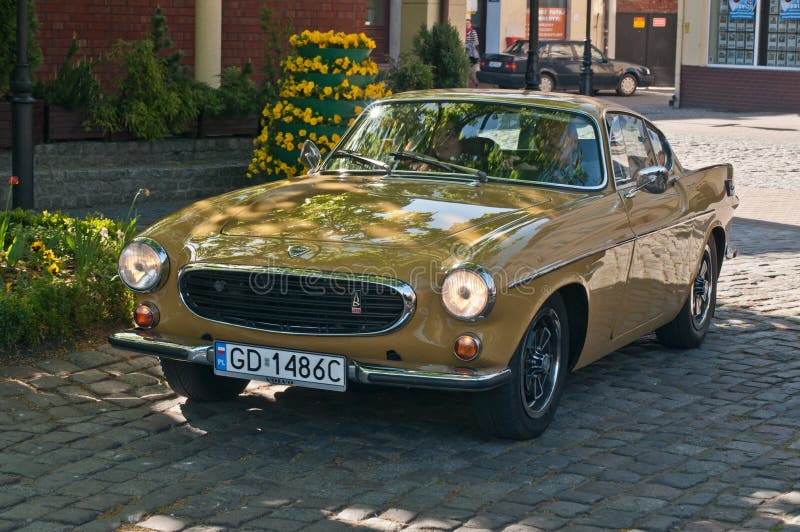 Η εκλεκτής ποιότητας VOLVO P1800 Ε στοκ φωτογραφία με δικαίωμα ελεύθερης χρήσης
