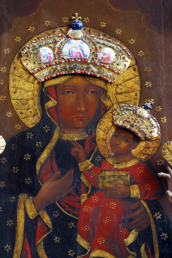 Η κυρία Czestochowa μας στοκ φωτογραφία Η κυρία Czestochowa μας στοκ φωτογραφία