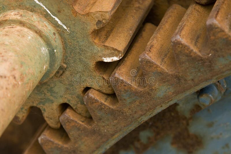 Detail of old rusty gears, transmission wheels. Detail of old rusty gears, transmission wheels