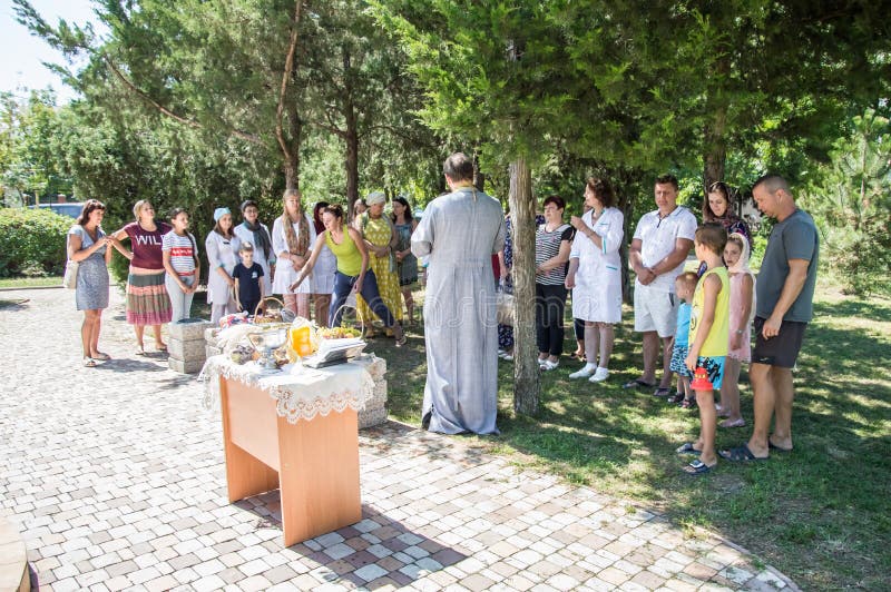 Η Ορθόδοξη Εκκλησία στην Πόλη της Οδησσού, Ουκρανία, Αύγουστος 2019 στοκ φωτογραφία με δικαίωμα ελεύθερης χρήσης Η Ορθόδοξη Εκκλησία στην Πόλη της Οδησσού, Ουκρανία, Αύγουστος 2019 στοκ φωτογραφία με δικαίωμα ελεύθερης χρήσης