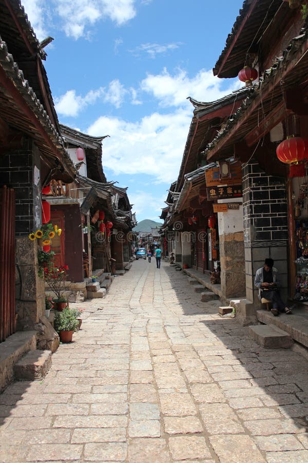 Η παλαιά πόλη Lijiang στοκ εικόνα με δικαίωμα ελεύθερης χρήσης