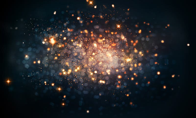 Η πυρκαγιά λαμπιρίζει bokeh υπόβαθρο στοκ εικόνες