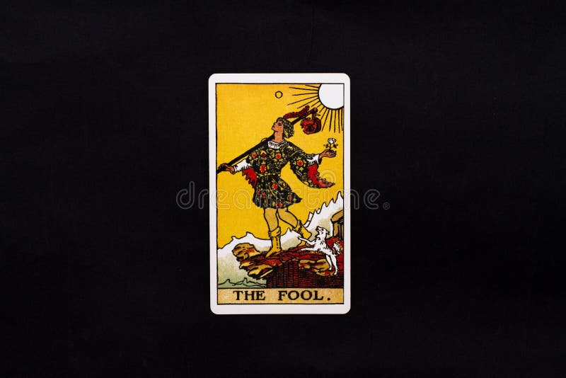 Η σημαντική κάρτα arcana ανόητων tarot στοκ εικόνα με δικαίωμα ελεύθερης χρήσης Η σημαντική κάρτα arcana ανόητων tarot στοκ εικόνα με δικαίωμα ελεύθερης χρήσης