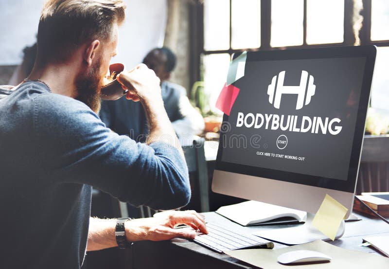 Η υγεία Bodybuilding παίρνει την κατάλληλη έννοια αντλιών σώματος άσκησης ικανότητας