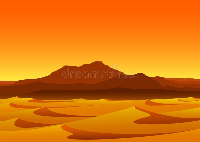 ηλιοβασίλεμα ερήμων