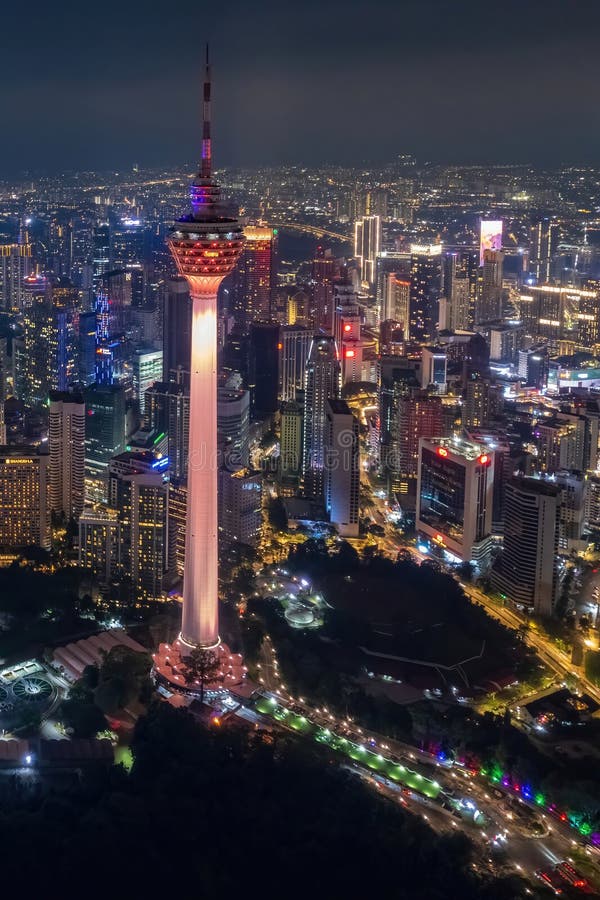 θέα την όμορφη πόλη kuala lumpur στοκ φωτογραφία με δικαίωμα ελεύθερης χρήσης