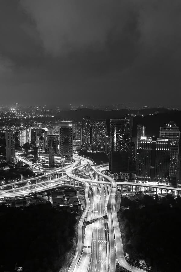 θέα την όμορφη πόλη kuala lumpur στοκ εικόνες με δικαίωμα ελεύθερης χρήσης