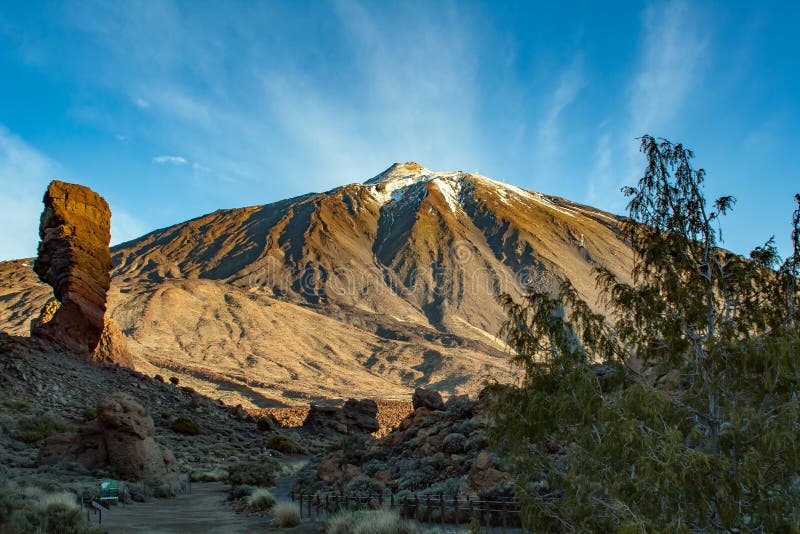 Θεαματική άποψη Pico del Teide tenerife στοκ φωτογραφίες με δικαίωμα ελεύθερης χρήσης Θεαματική άποψη Pico del Teide tenerife στοκ φωτογραφίες με δικαίωμα ελεύθερης χρήσης