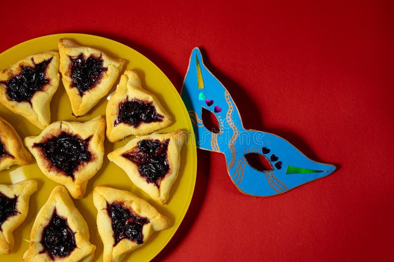 Ιδέα εορτασμού του Purim στοκ εικόνα