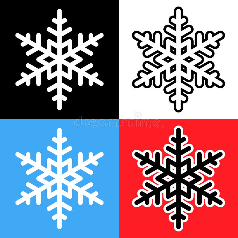 Ιδανικές snowflake διανυσματικές παραλλαγές εικονιδίων στα διαφορετικά υπόβαθρα διανυσματική απεικόνιση Ιδανικές snowflake διανυσματικές παραλλαγές εικονιδίων στα διαφορετικά υπόβαθρα διανυσματική απεικόνιση