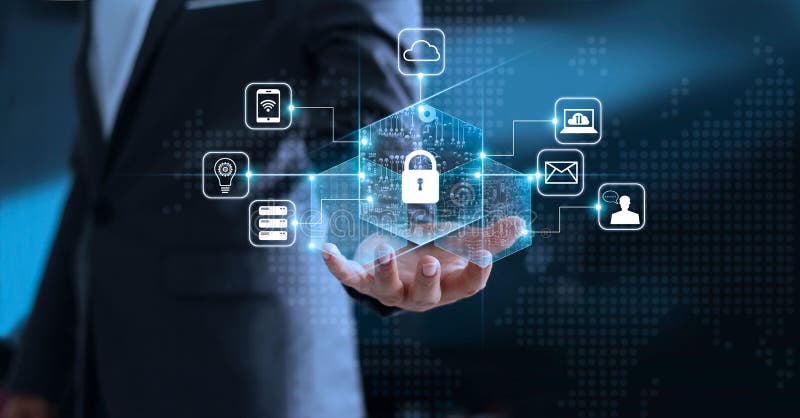 Ιδιωτικότητα προστασίας δεδομένων GDPR ΕΕ Δίκτυο ασφάλειας Cyber στοκ φωτογραφία με δικαίωμα ελεύθερης χρήσης