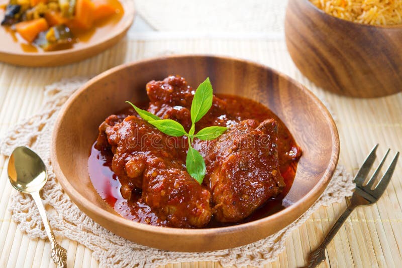 Ινδικό ρύζι biryani κοτόπουλου στοκ φωτογραφία με δικαίωμα ελεύθερης χρήσης