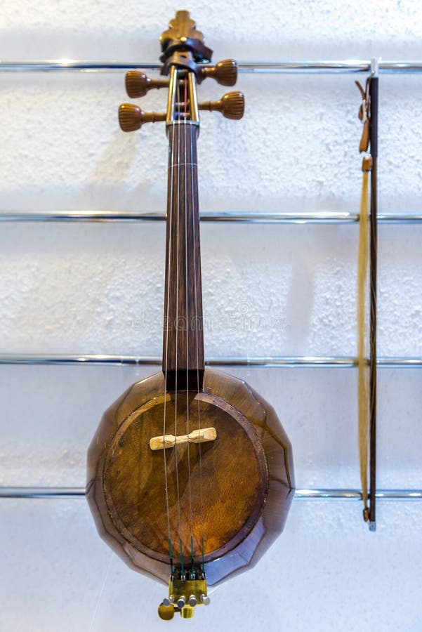 Persian traditional instrument called kamancheh or kamancha. Persian traditional instrument called kamancheh or kamancha