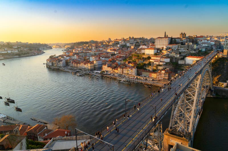 ιστορική πόλη του Πόρτο Πορτογαλίας στοκ φωτογραφία