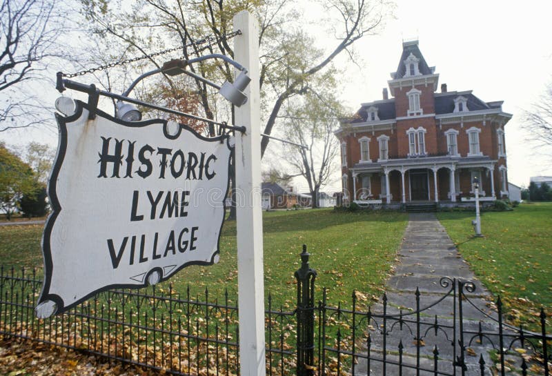 Historic Lyme Village in Bellevue, OH. Historic Lyme Village in Bellevue, OH