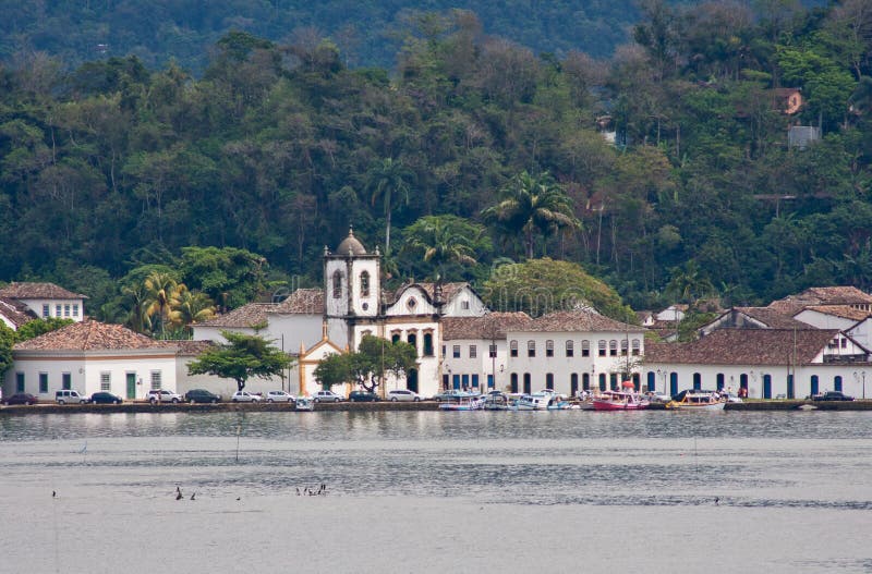 ιστορικός paraty πόλεων στοκ φωτογραφίες ιστορικός paraty πόλεων στοκ φωτογραφίες