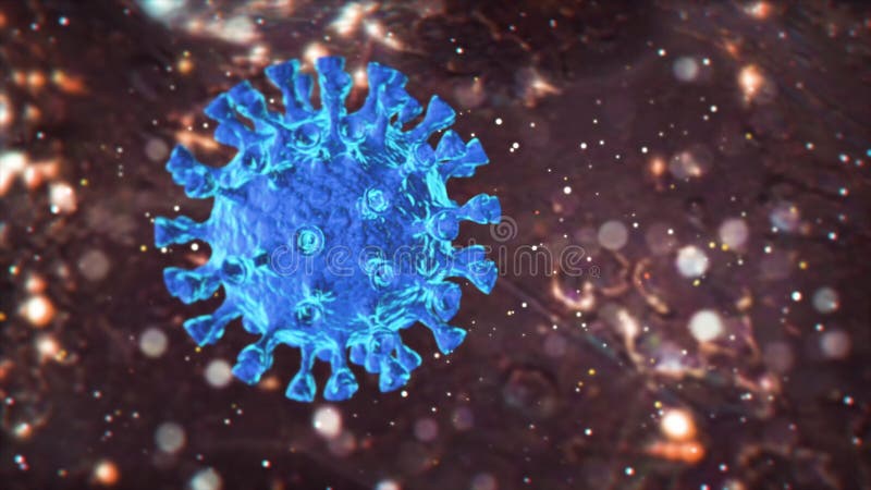 ιός corona ή covid 19 άλλος επικίνδυνος οργανισμός 3d απόδοση microbialaaaanbsp