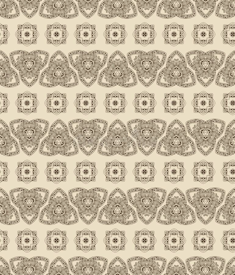Κάρτα Mandala απεικόνιση αποθεμάτων Κάρτα Mandala απεικόνιση αποθεμάτων