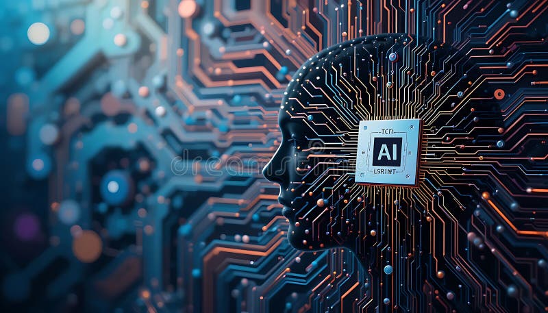 Κάρτα εγκεφάλου και κυκλώματος και chip ai. τσιπ AI. Εγκέφαλος τεχνητής νοημοσύνης. Νευρωνικό δίκτυο Μαύρο ανθρώπινο μυαλό συνδεδε ελεύθερη απεικόνιση δικαιώματος