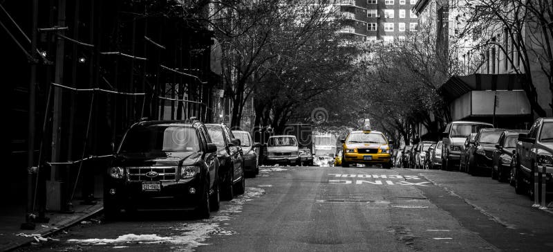 The yellow cab is a symbol of New York, and they are quite famous around the world. The yellow cab is a symbol of New York, and they are quite famous around the world.