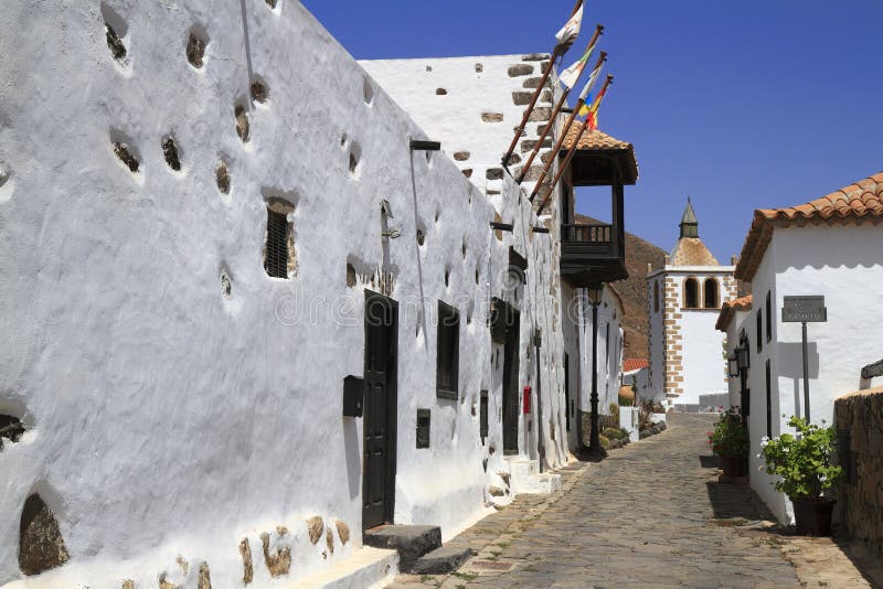 Καθεδρικός ναός Αγίου Mary Betancuria σε Fuerteventura στοκ εικόνες Καθεδρικός ναός Αγίου Mary Betancuria σε Fuerteventura στοκ εικόνες
