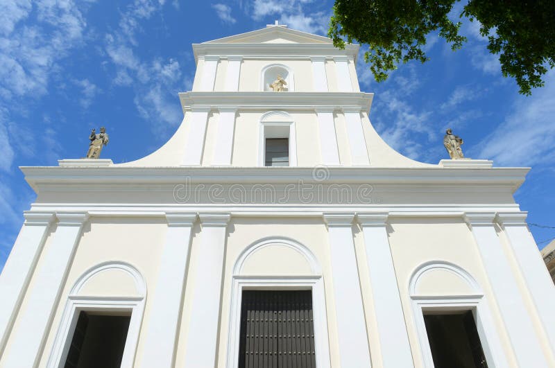 Καθεδρικός ναός του San Juan Bautista, San Juan, Πουέρτο Ρίκο στοκ φωτογραφία Καθεδρικός ναός του San Juan Bautista, San Juan, Πουέρτο Ρίκο στοκ φωτογραφία