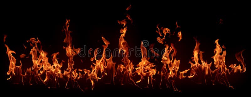 καλή κυριώτερη μαλακή κατακόρυφος φλογών πυρκαγιάς λεπτομέρειας ανασκόπησης μαύρη στοκ εικόνες