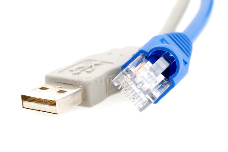 καλώδιο Διαδίκτυο usb στοκ εικόνες καλώδιο Διαδίκτυο usb στοκ εικόνες