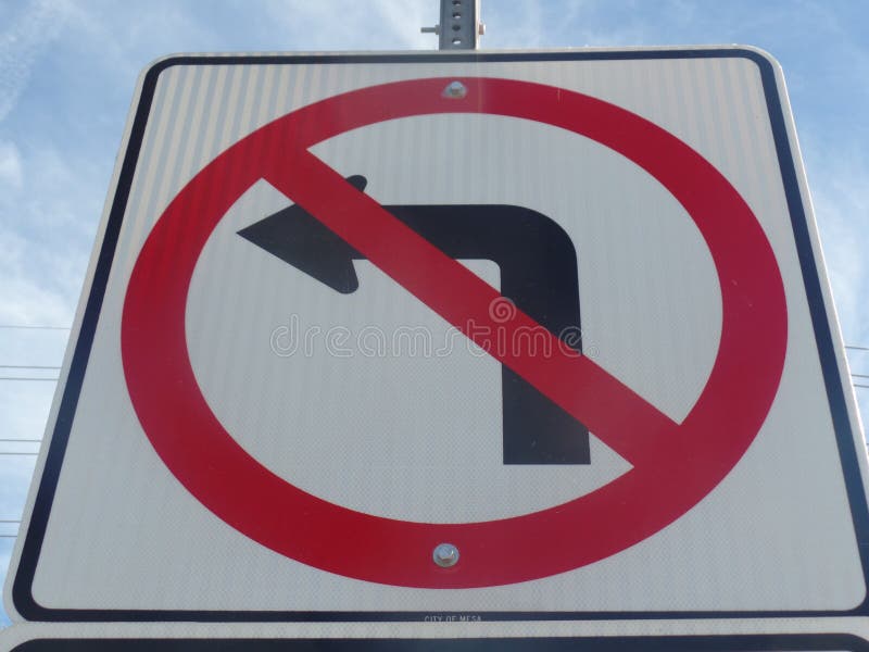 No Left Turns - Go Forward. No Left Turn Road sign. Keep moving ahead to reach your goals in life. No Left Turns - Go Forward. No Left Turn Road sign. Keep moving ahead to reach your goals in life.