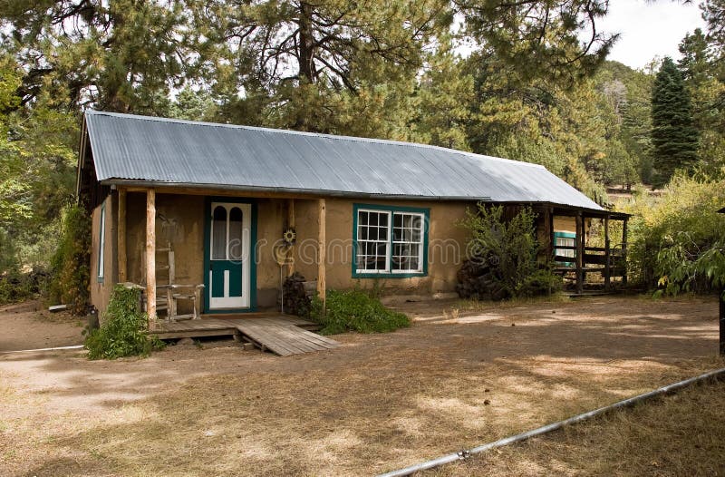 The cabin where D.H. Lawrence and his wife Frieda lived at the D.H. Lawrence Ranch north of Taos. The cabin where D.H. Lawrence and his wife Frieda lived at the D.H. Lawrence Ranch north of Taos