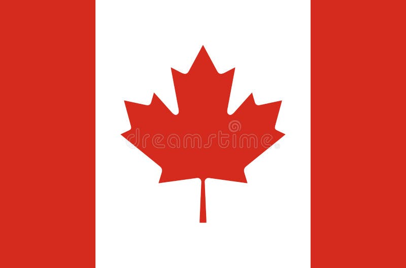 Canadian national flag in accurate colors, official flag of canada in exact colors, real colors. Canadian national flag in accurate colors, official flag of canada in exact colors, real colors