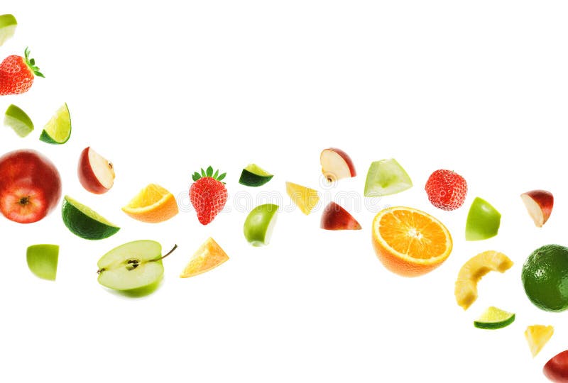 A variety of healthy fruit. A variety of healthy fruit