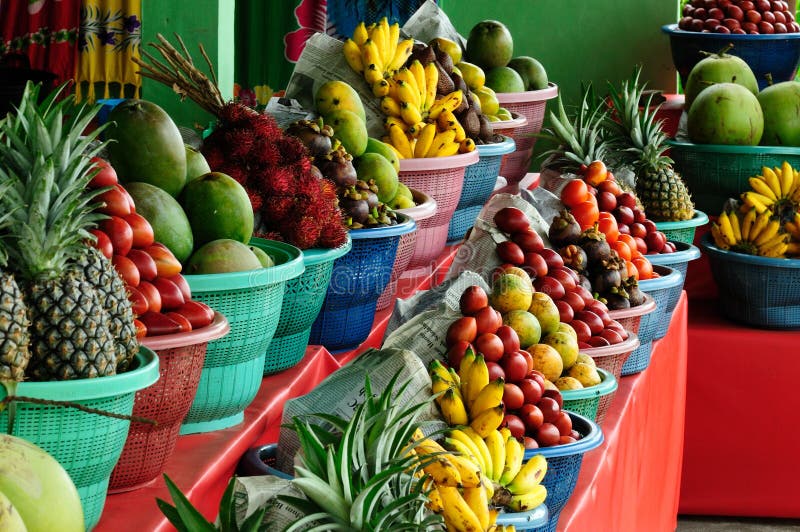 Tropical fruit photographed in Bali,Indonesia. Tropical fruit photographed in Bali,Indonesia