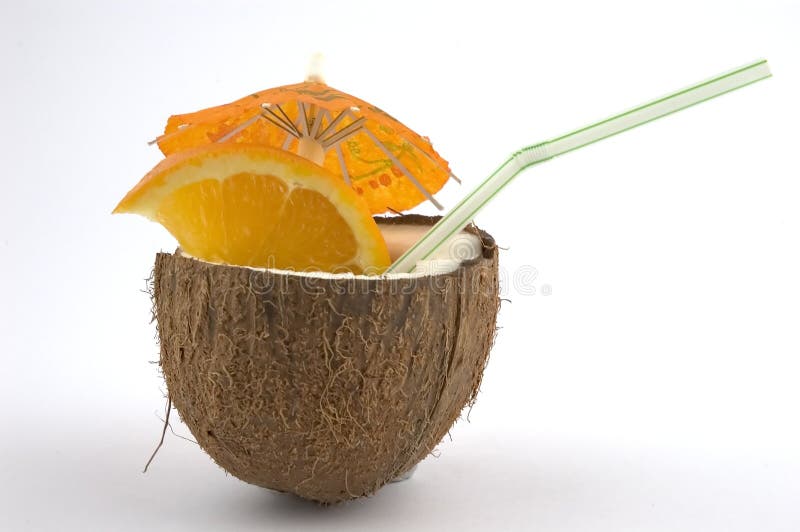καρύδα drink1 στοκ φωτογραφίες με δικαίωμα ελεύθερης χρήσης