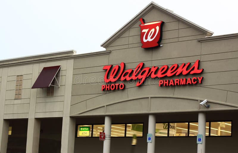 Κατάστημα φαρμακείων Walgreens στοκ εικόνες Κατάστημα φαρμακείων Walgreens στοκ εικόνες