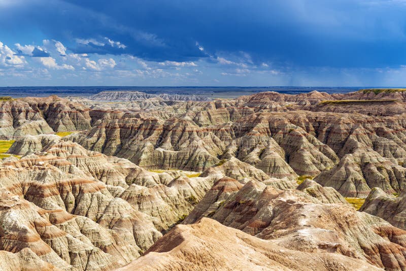 Καταιγίδα στο Badlands, νότια Ντακότα, ΗΠΑ στοκ φωτογραφία Καταιγίδα στο Badlands, νότια Ντακότα, ΗΠΑ στοκ φωτογραφία