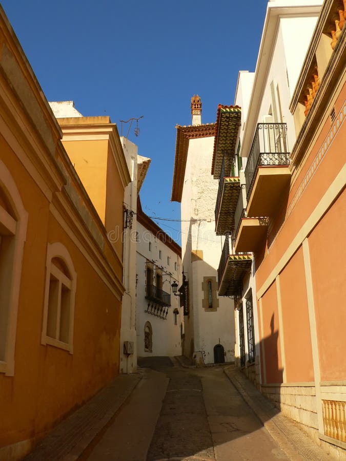 Καταλωνία sitges Ισπανία στοκ εικόνες με δικαίωμα ελεύθερης χρήσης