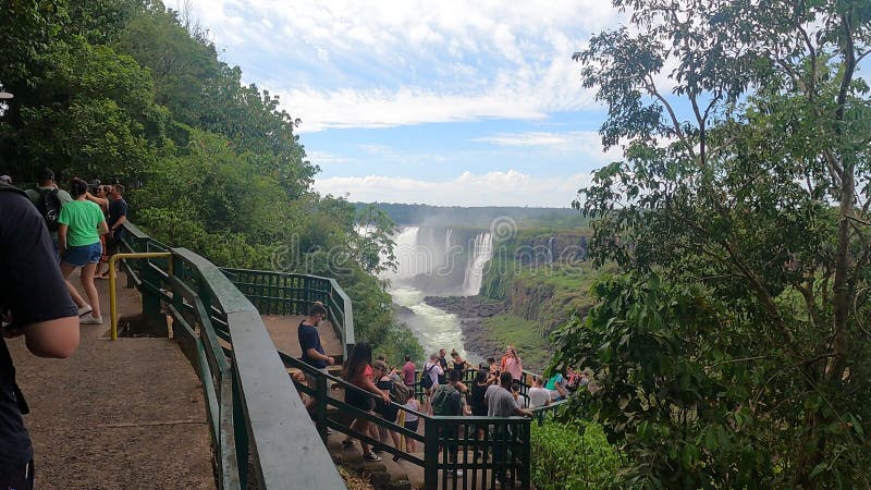 καταρράκτης του είδους cataratas do iguacu.